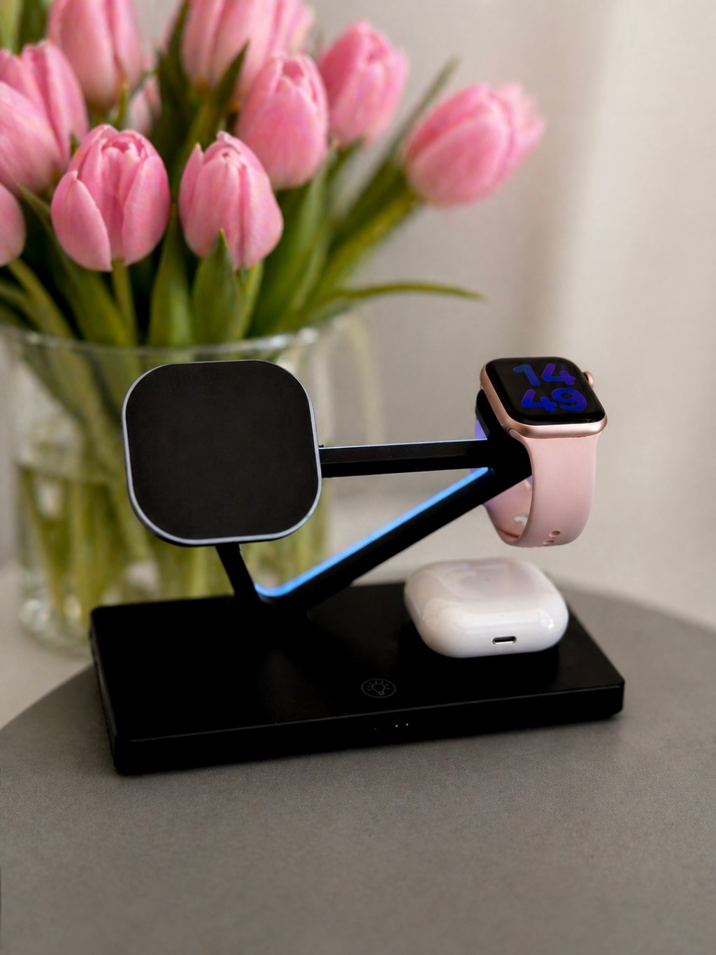 Wireless Charger 3-in-1 for iPhone, AirPods, and Apple&nbsp;Watch
